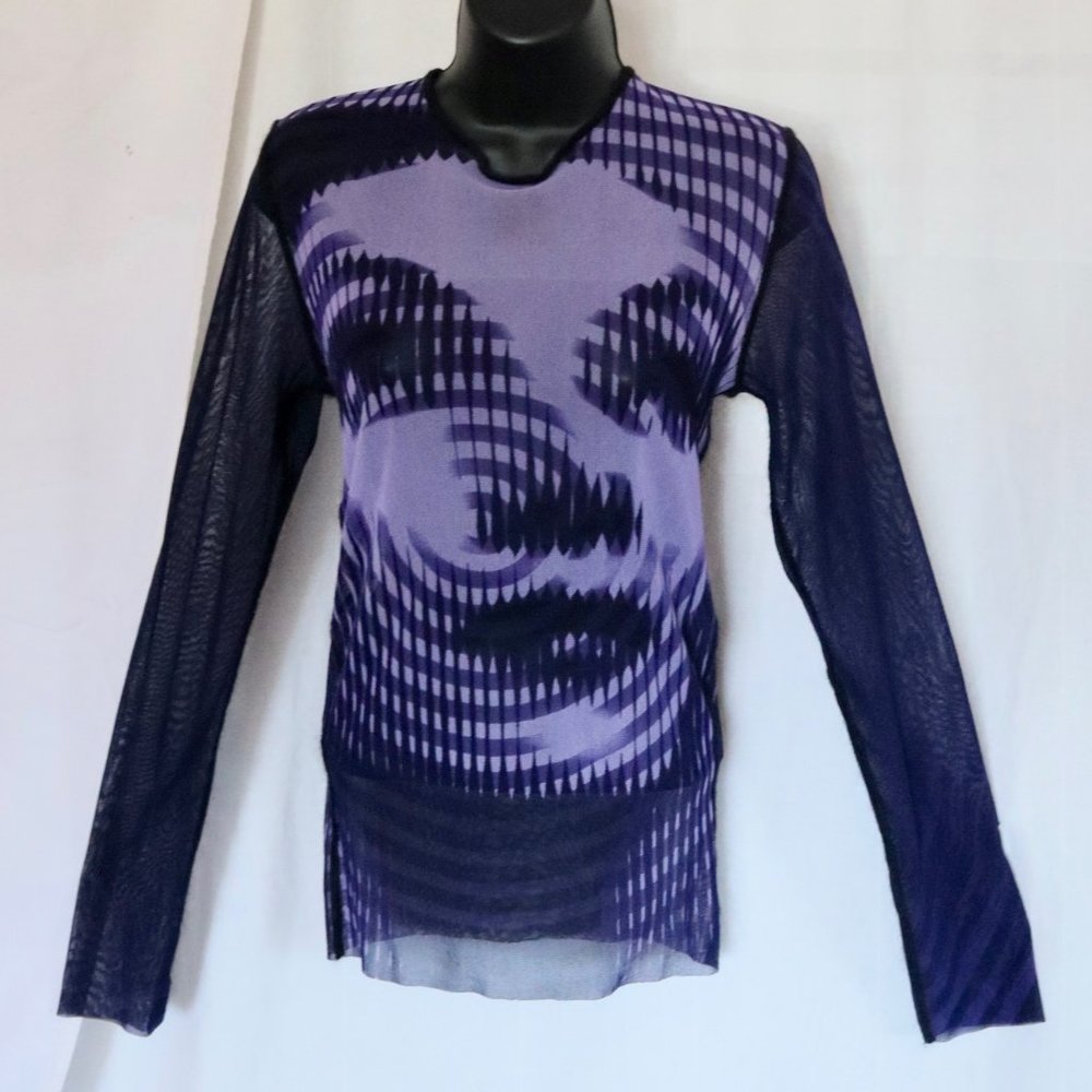 Jean Paul Gaultier Marlene Dietrich Mesh Top